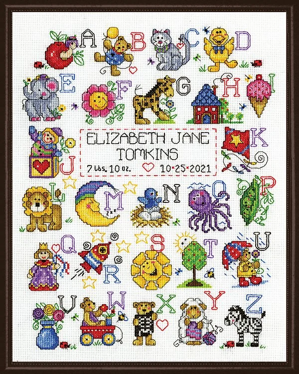 A-B-C Fun - Design Works Cross Stitch Kit