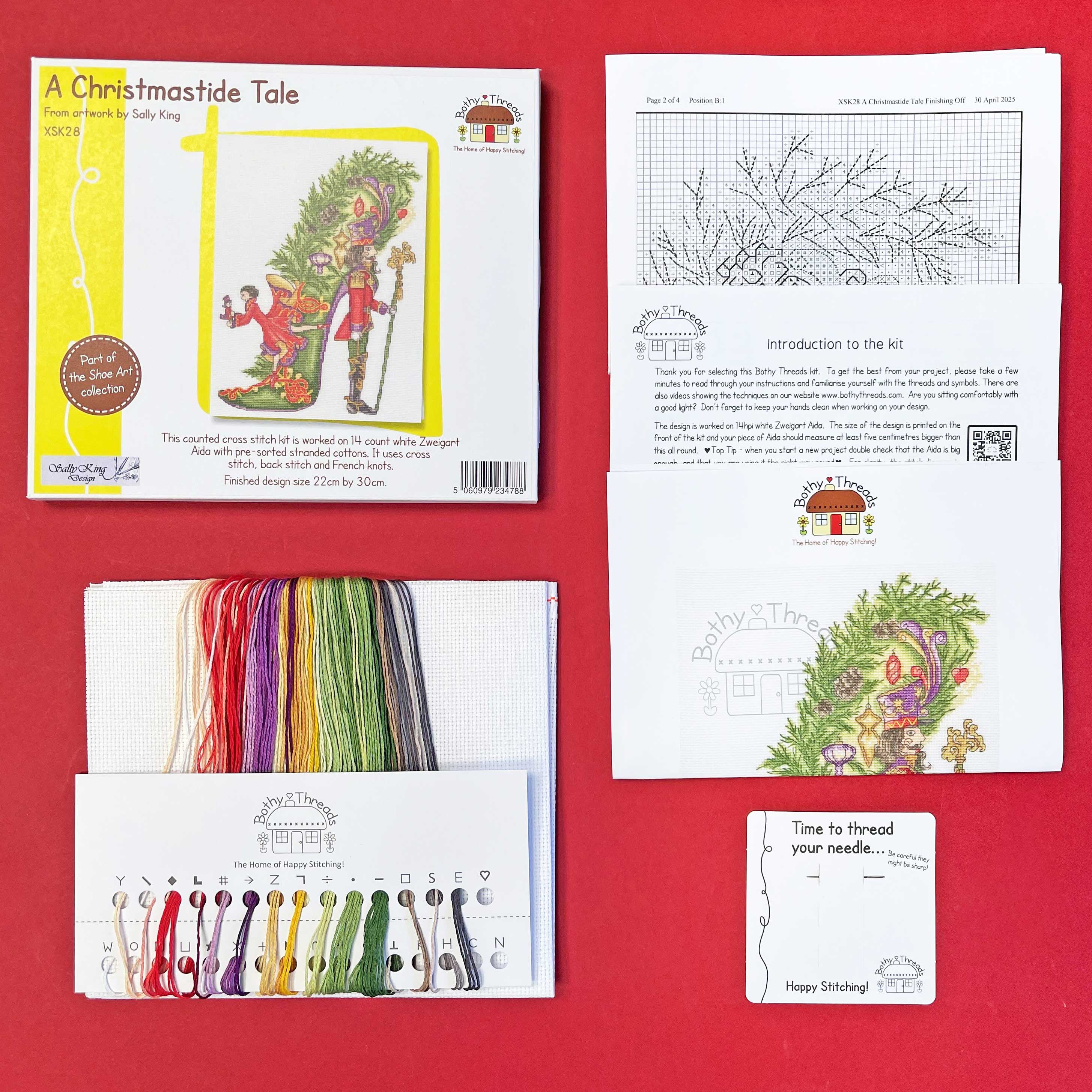 A Christmastide Tale - Bothy Threads Cross Stitch Kit - Image 2