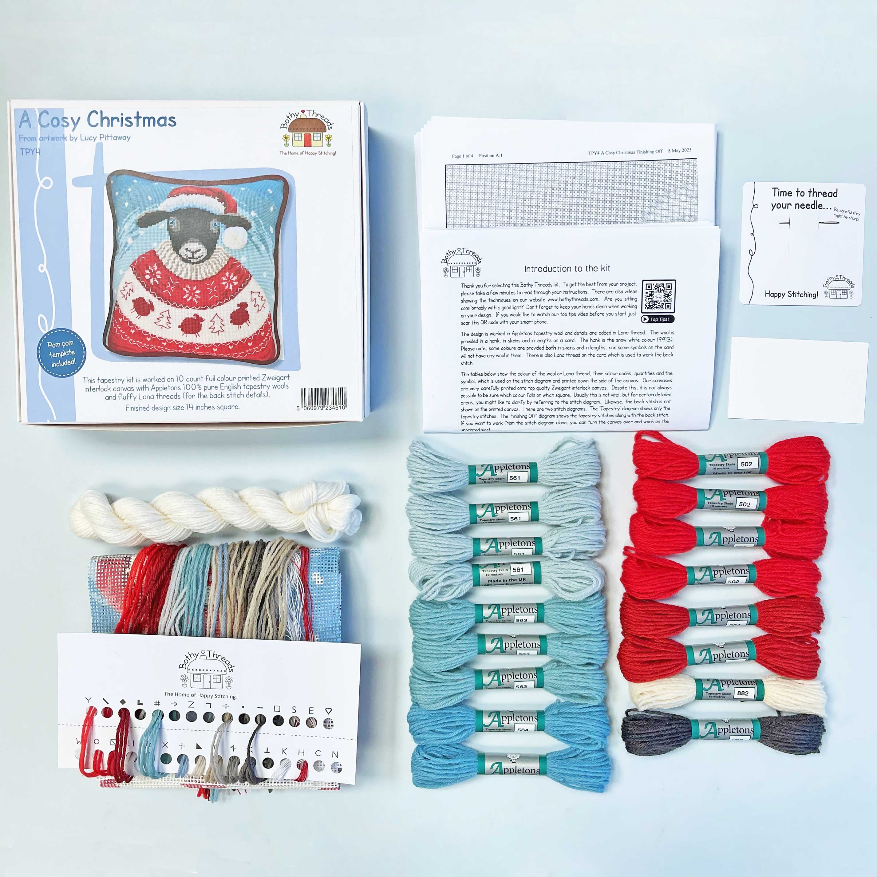 A Cosy Christmas - Bothy Threads Tapestry Kit - Image 2