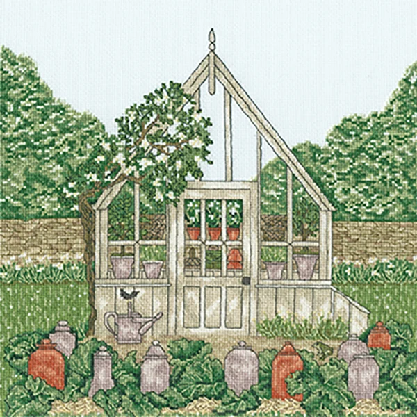 A Country Estate- Greenhouse - Bothy Threads Cross Stitch Kit