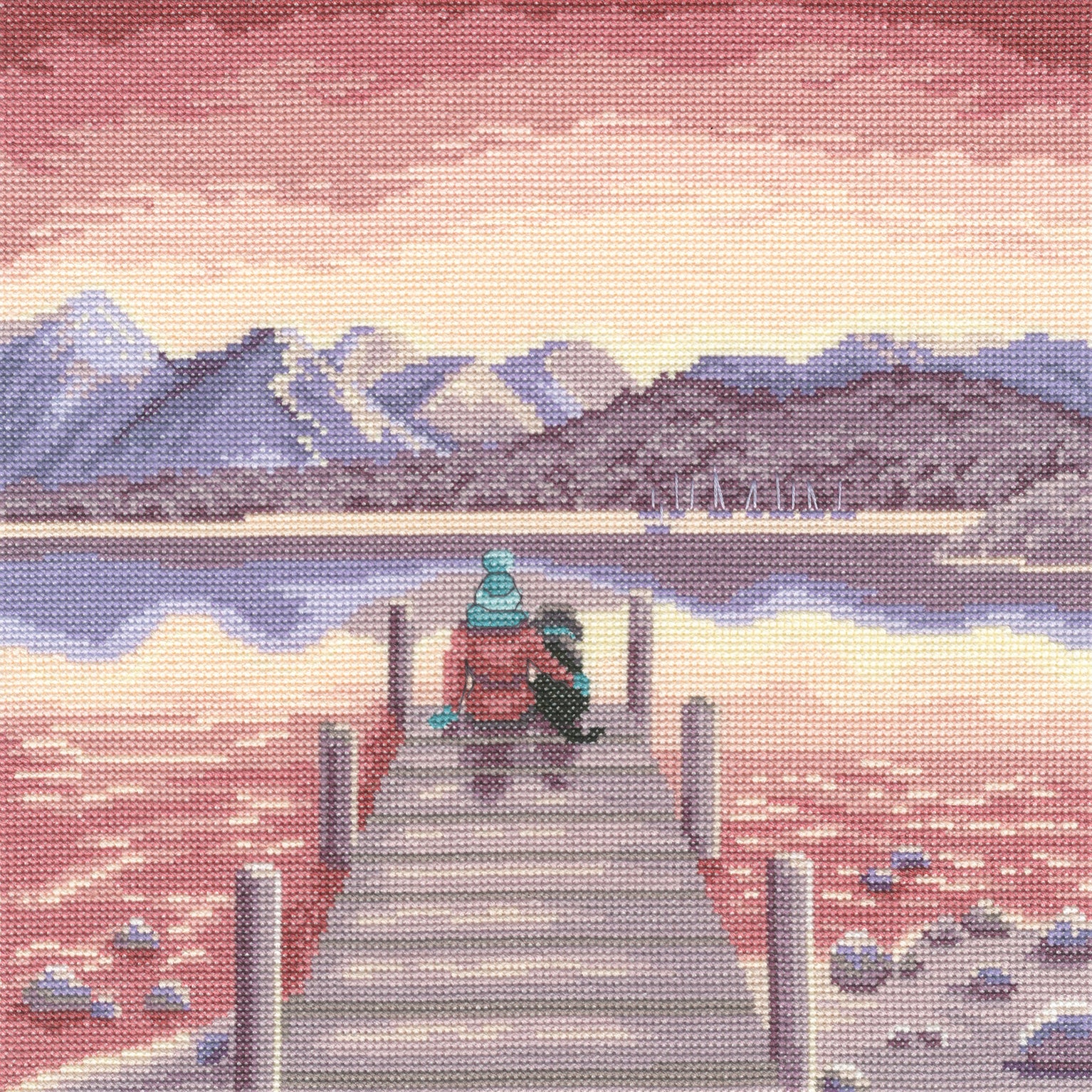A Pawfect Place By The Water - Bothy Threads Cross Stitch Kit