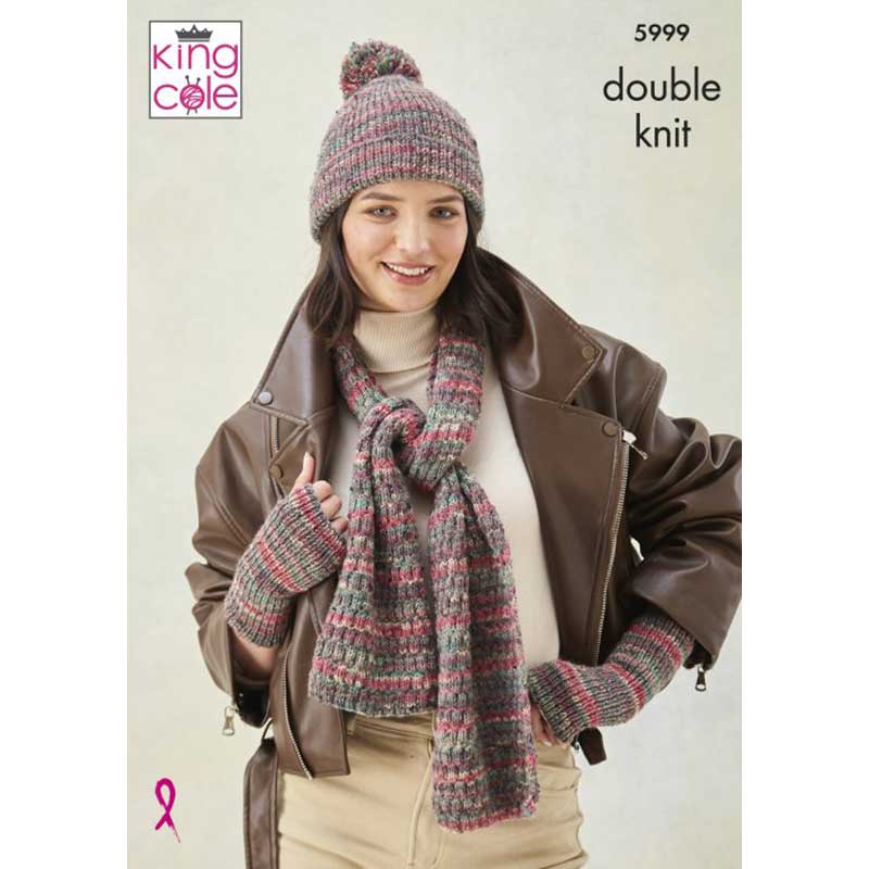 Accessories in King Cole Homespun Prism DK