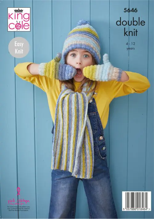 Accessories Knitted in King Cole Bramble DK - Digital Version 5646 - Image 3