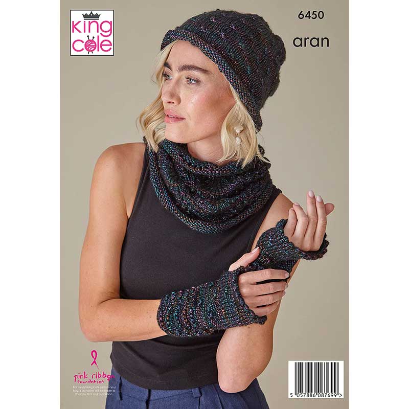 Accessories Knitted in King Cole Firefly Aran - Image 3