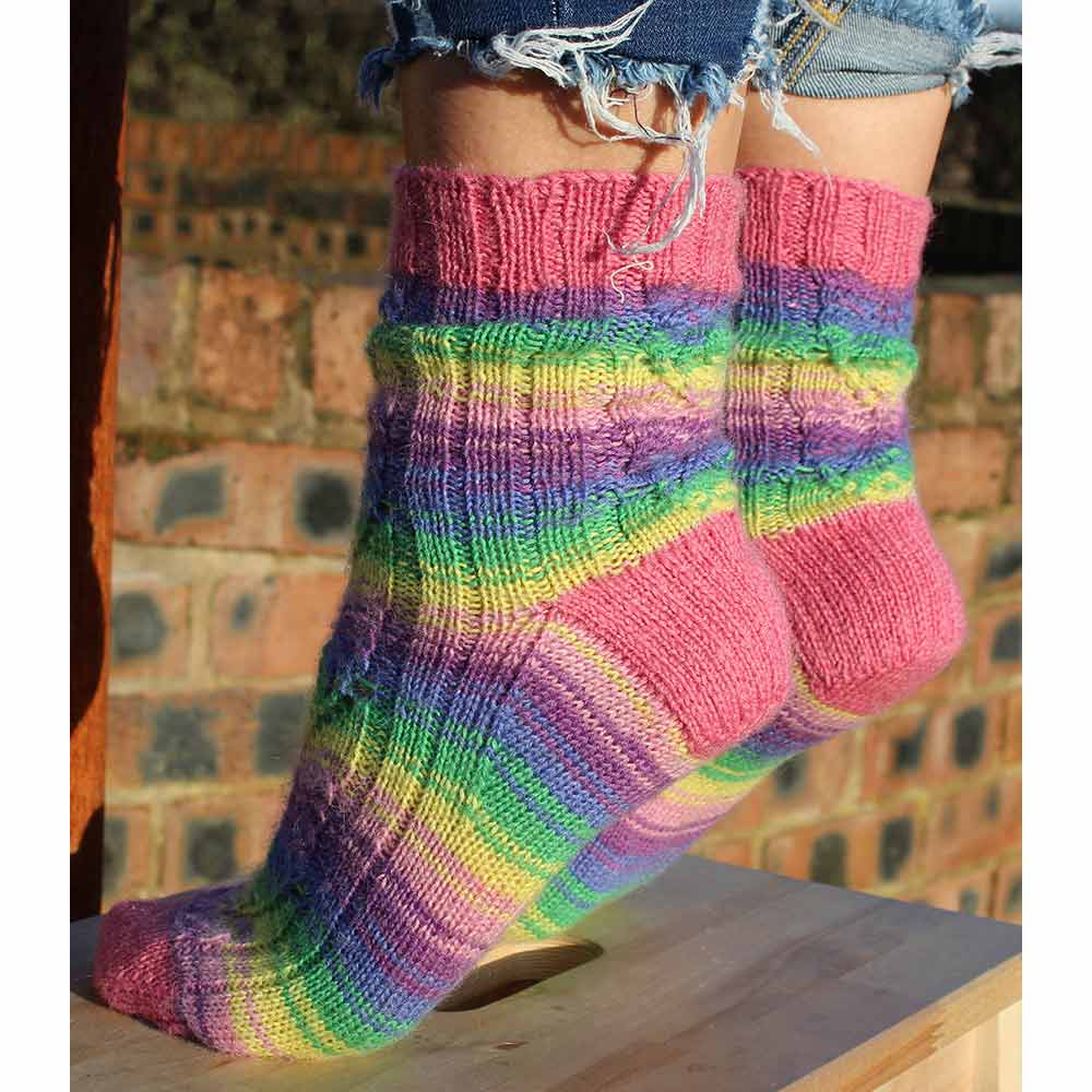 Adeline Socks in WYS Signature 4ply by Winwick Mum - Digital Version - Image 9