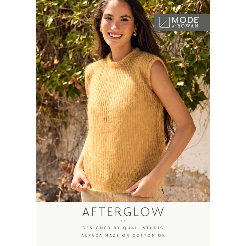 Afterglow Top in Mode at Rowan Cotton Dk Or Alpaca Haze - MIP103 - Image 3