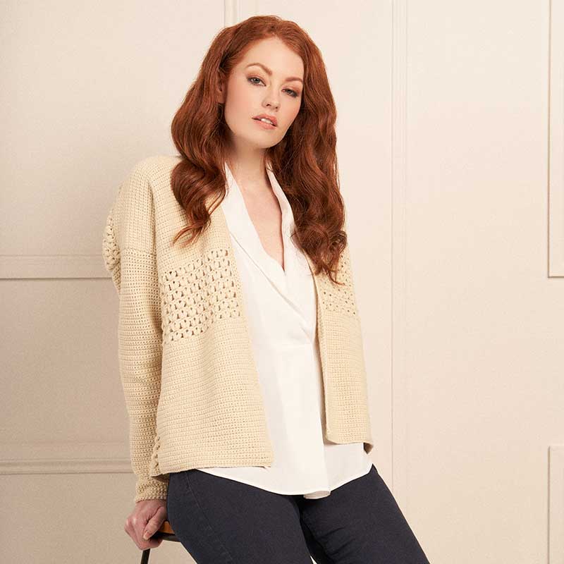 Agatha Cardigan in Rowan Alpaca Soft Dk - Digital Version RTP003-0006 - Image 3