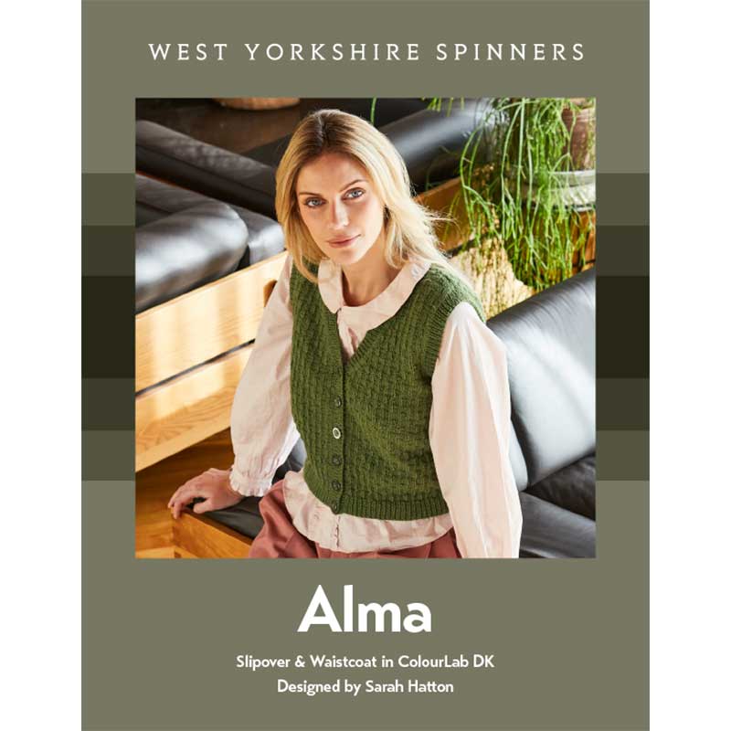 Alma Slipover & Waistcoat in West Yorkshire Spinners ColourLab Dk