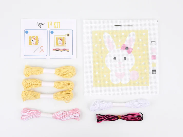 Anchor 1st Kit - Beautiful Bunny Tapestry Kit - Image 2