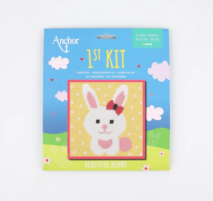 Anchor 1st Kit - Beautiful Bunny Tapestry Kit - Image 3
