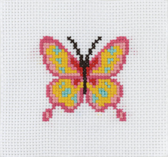 Anchor 1st Kit - Butterfly Counted Cross Stitch Kit