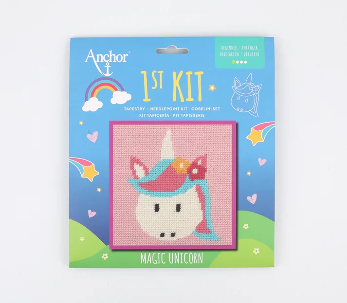 Anchor 1st Kit - Magic Unicorn Tapestry Kit - Image 3