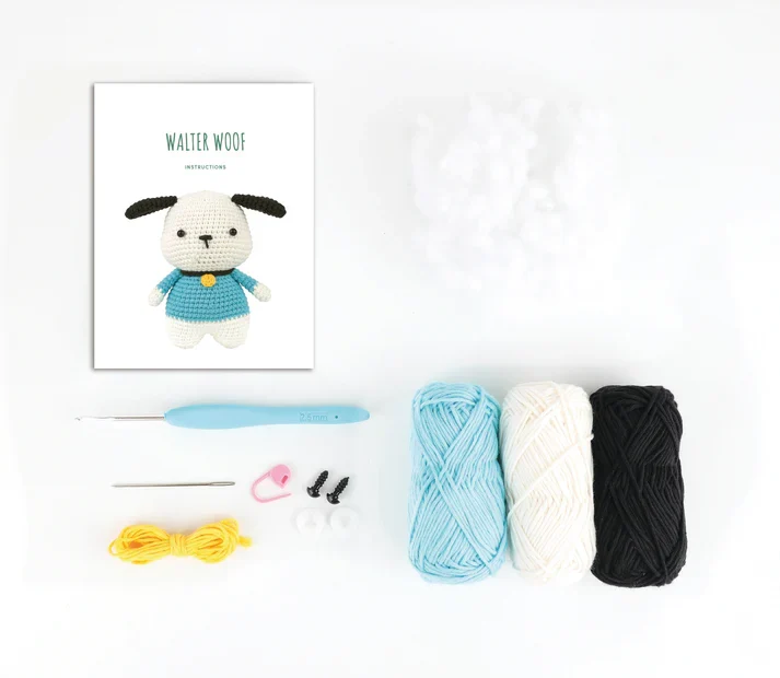 Anchor Crochet Kit - Amigurumi Walter Woof - Image 3