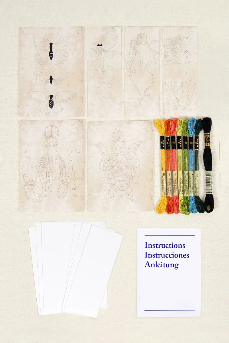 Animals - DMC Embroidery Cards Kit - Image 2