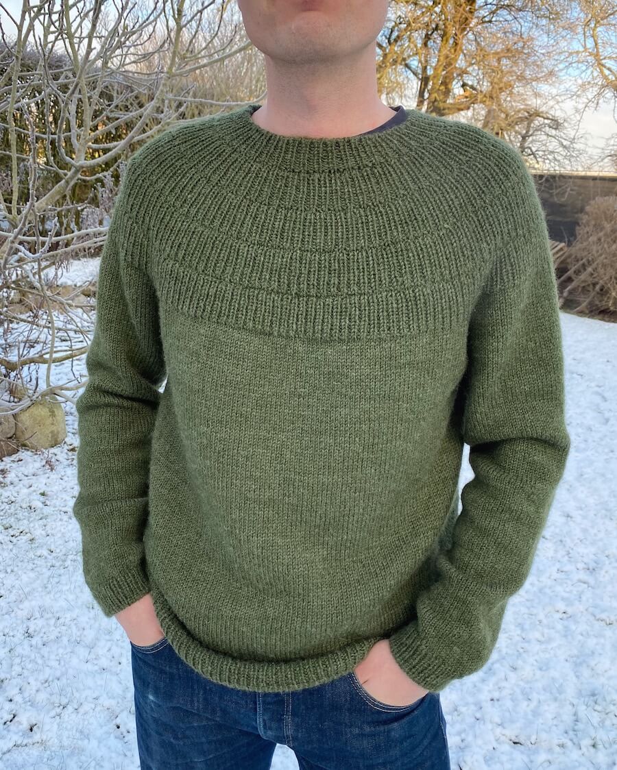Anker's Sweater my Boyfriend's Size by PetiteKnit - Image 3
