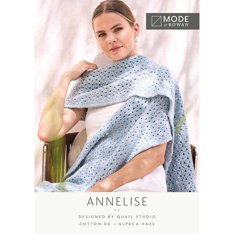 Annelise in Mode At Rowan Cotton Dk & Alpaca Haze - MIP48-M