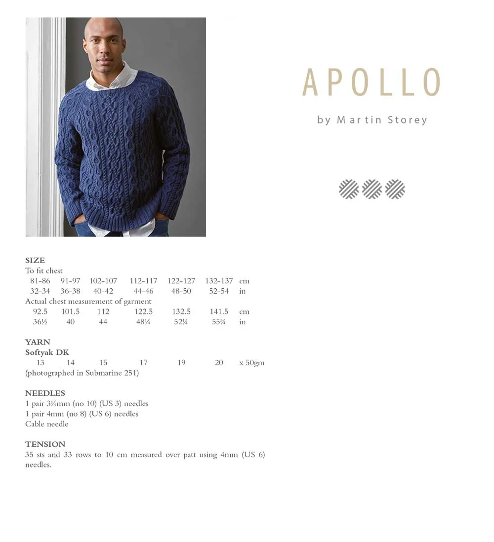 Apollo Sweater in Rowan Softyak Dk - Digital Version - Image 2