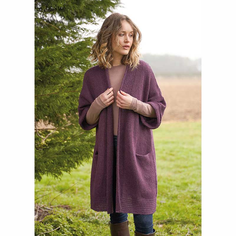 Aretha Cardigan in Rowan Alpaca Classic - Digital Version ZB328-00001 - Image 3
