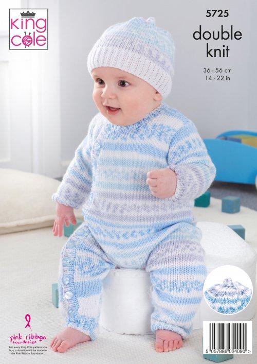 Baby Set in King Cole Dk - Image 2