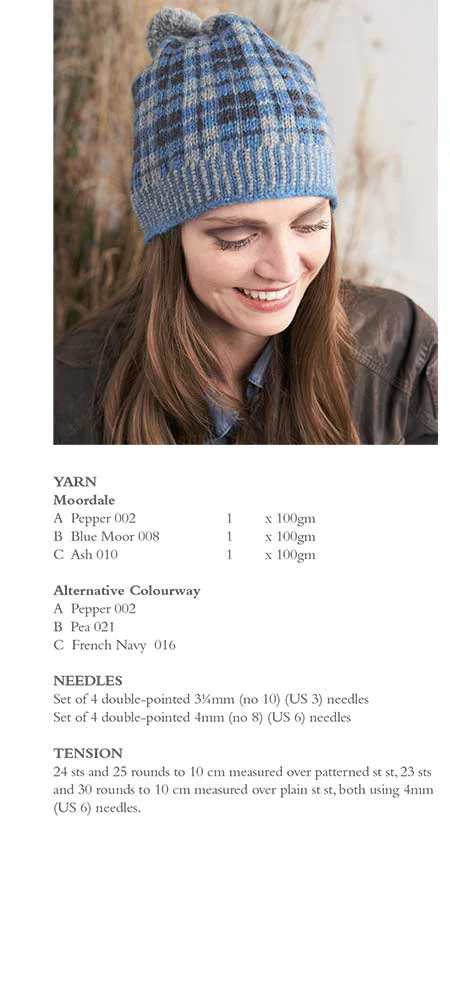 Bassett Hat in Rowan Moordale - Digital Version - Image 3