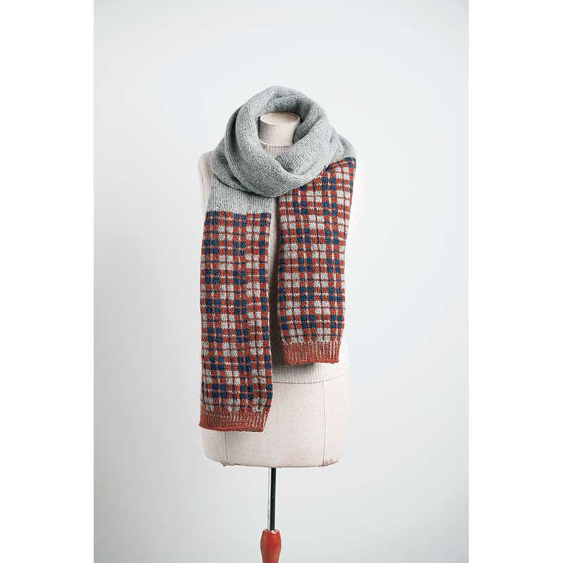 Bassett Scarf in Rowan Moordale - Digital Version - Image 2