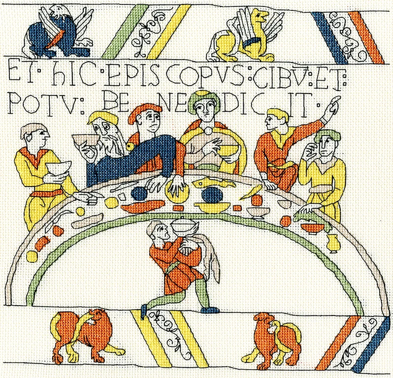 Bayeux Tapestry: The Bishops Feast