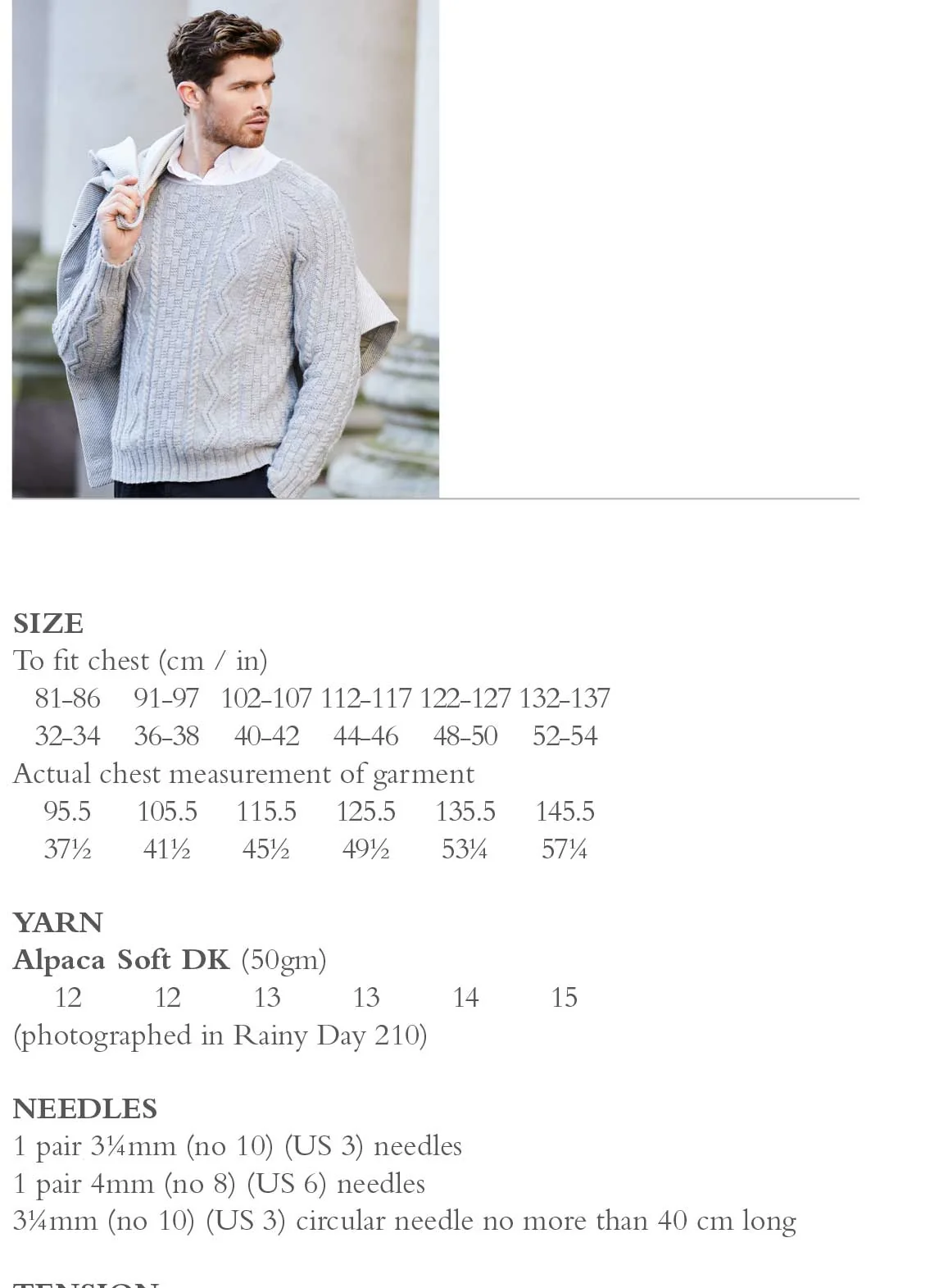 Beckford Sweater in Rowan Alpaca Soft Dk - Digital Version RM007-00021 - Image 2