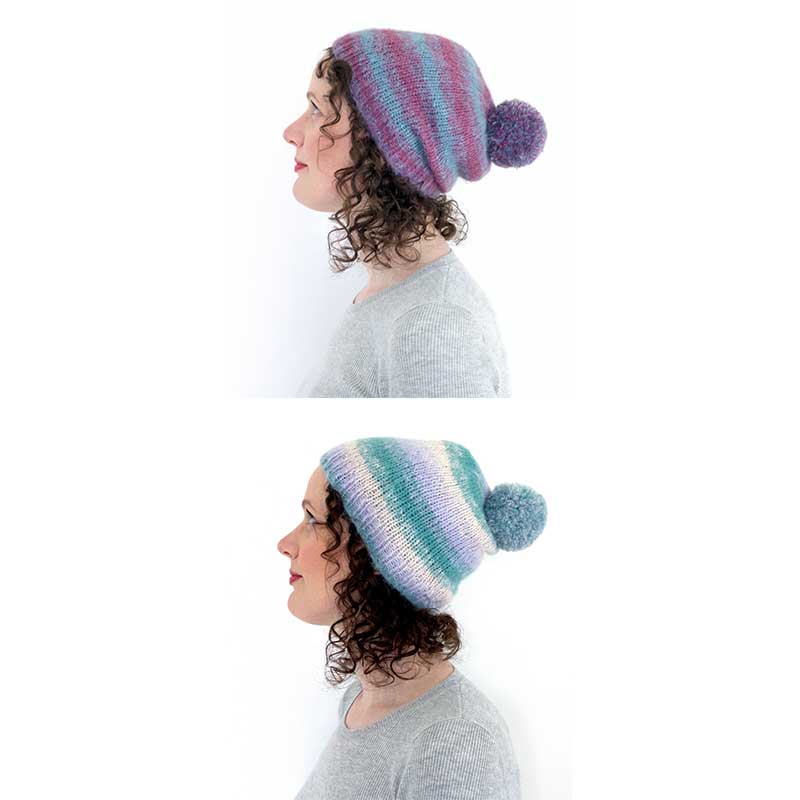 Becloud Hat in Fyberspates Cumulus - Digital Pattern - Image 3