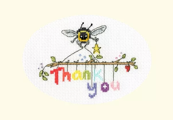 Bee-ing Thankful - Greeting Card