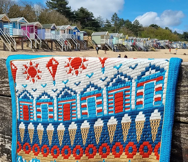 Beside The Seaside Blanket CAL - Wells-Next-The-Sea in Stylecaft Special Dk - by Rosina Plane - Image 2