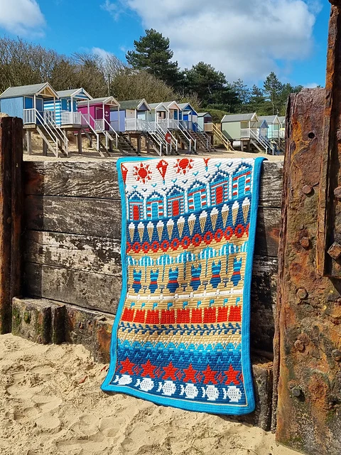 Beside The Seaside Blanket CAL - Wells-Next-The-Sea in Stylecaft Special Dk - by Rosina Plane - Image 3