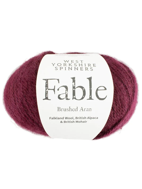 Betwixtmas 2025 Knitted Cabled Shawl - Rubus in West Yorkshire Spinners Fable Brushed Aran by Sarah Hatton - Image 3
