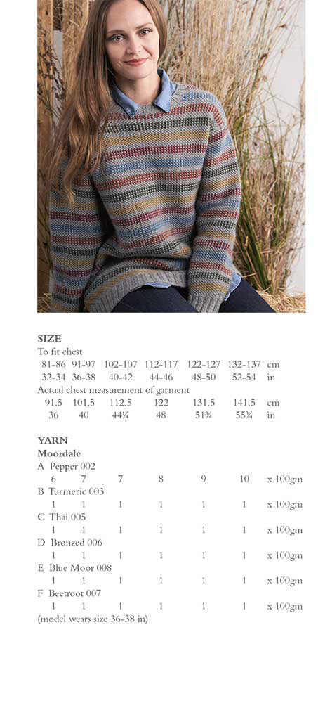 Bibby Sweater in Rowan Moordale - Digital Version - Image 3