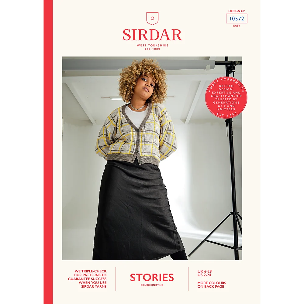 Big City Cardigan in Sirdar Stories DK - Digital Version 10572