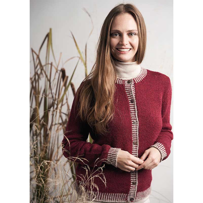 Birdhouse Cardigan in Rowan Moordale - Digital Version