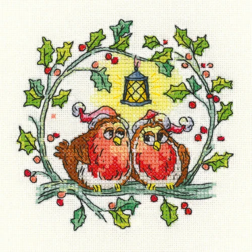 Birds of a Feather Collection - Christmas Robins