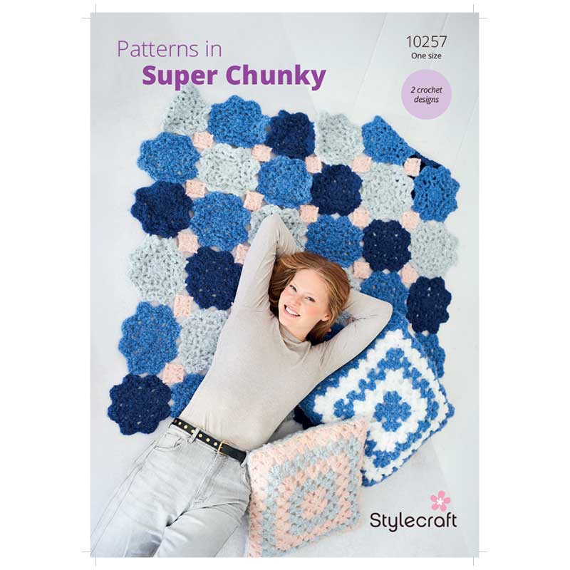 Blanket & Cushions in Stylecraft Cloudlike