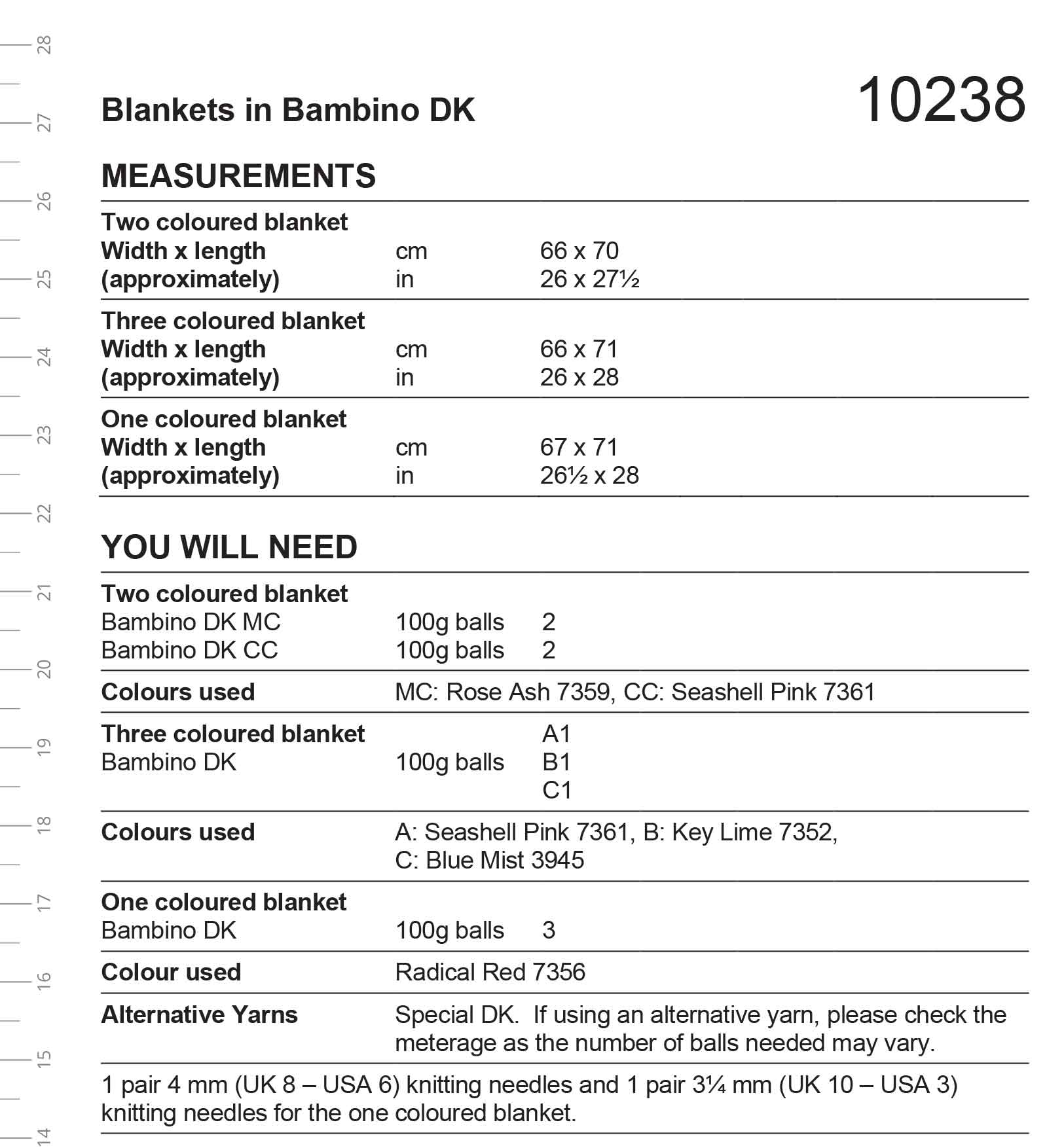 Blankets in Stylecraft Bambino Dk - Image 2