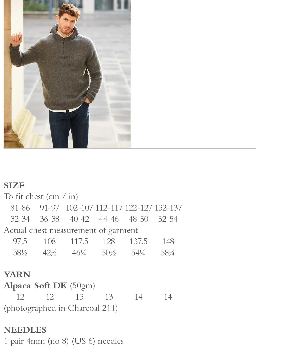 Blue Sweater in Rowan Alpaca Soft Dk - Digital Version RM007-00014 - Image 2