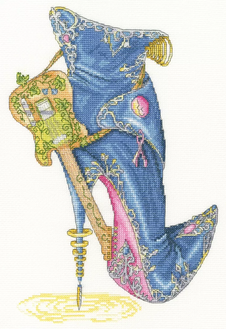 Blues and Sole - Bothy Threads Cross Stitch Kit