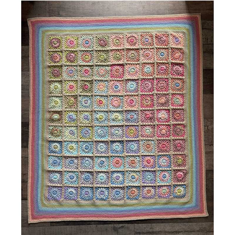 Bon Bon Blanket Stylecraft Special Dk and Colour Burst Dk by Crochetandacuppa_x - Digital Version 262 - Image 3