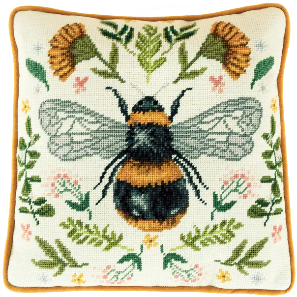 Botanical Bee Tapestry