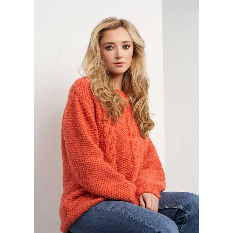 Bounty Sweater in Rowan Brushed Fleece - Digital Version RTP004-0009 - Image 3