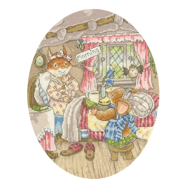 Breakfast In Bed - Bothy Threads Cross Stitch Kit
