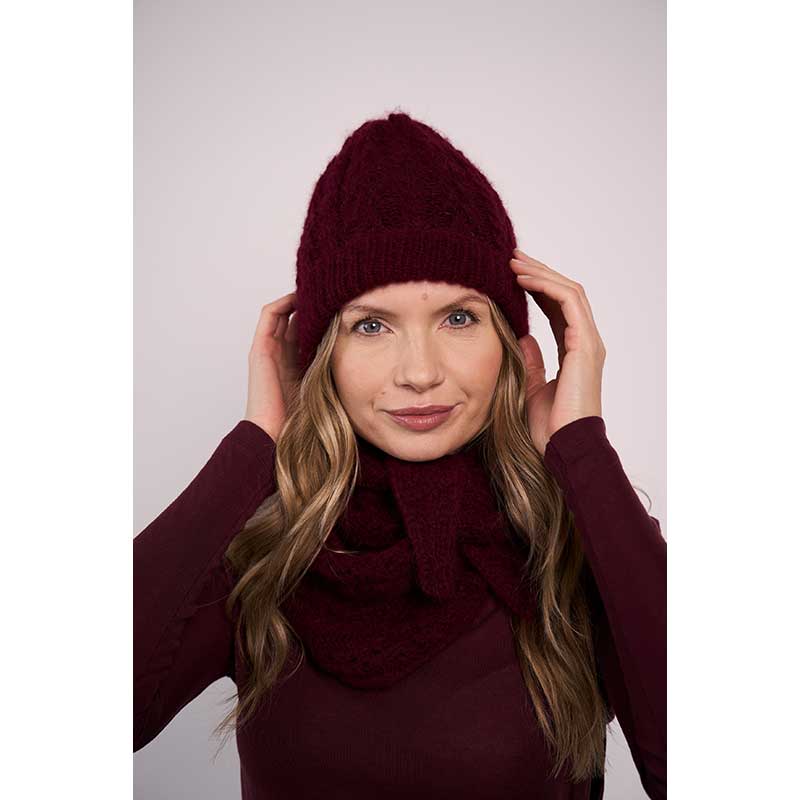 Bryony Hat & Scarf in Mode Softest Alpaca - Digital Version MIP74-M - Image 5