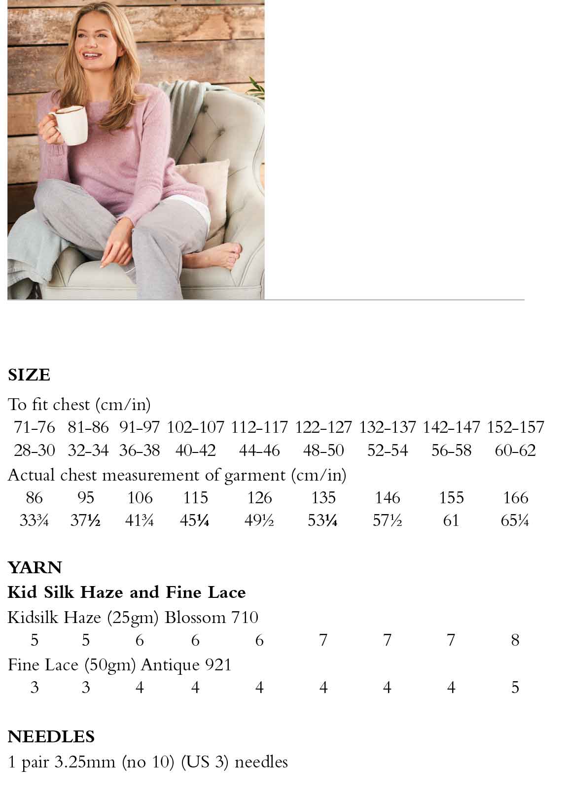 Cameron in Rowan Kidsilk Haze & Fine Lace - Digital Version RTP007-00002 - Image 2