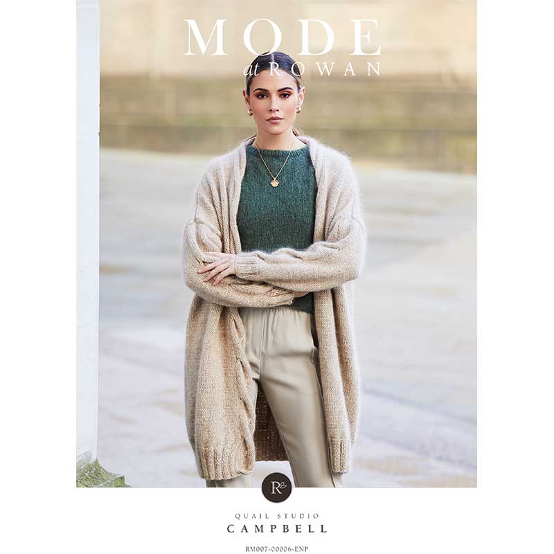 Campbell Cardigan in Rowan Alpaca Soft Dk & Kidsilk Haze- Digital Version RM007-00006