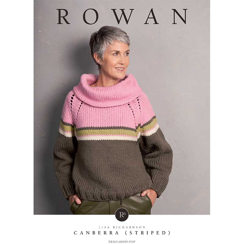 Canberra Striped in Rowan Big Wool - Digital Version ZB365-00005