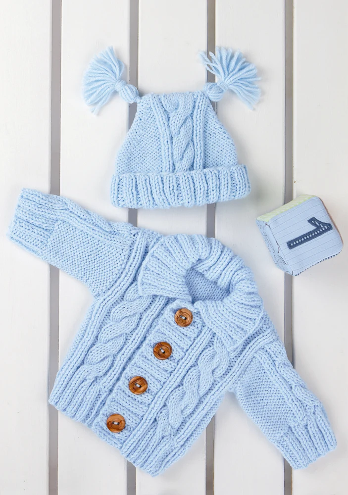 Cardigan and Hats in Stylecraft Special for Babies Aran