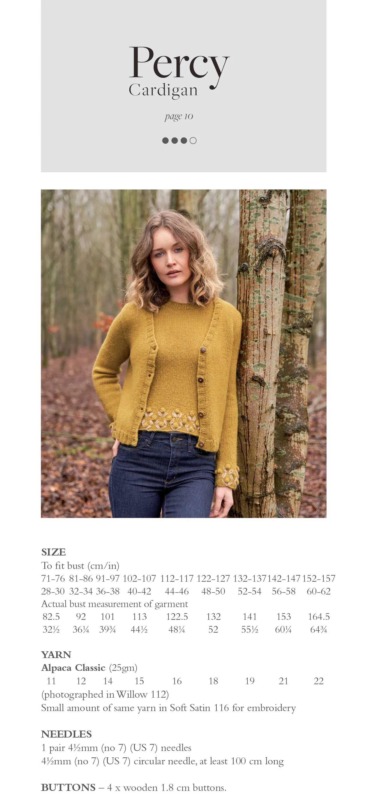 Percy Cardigan in Rowan Alpaca Classic - Digital Version ZB328-00013 - Image 2